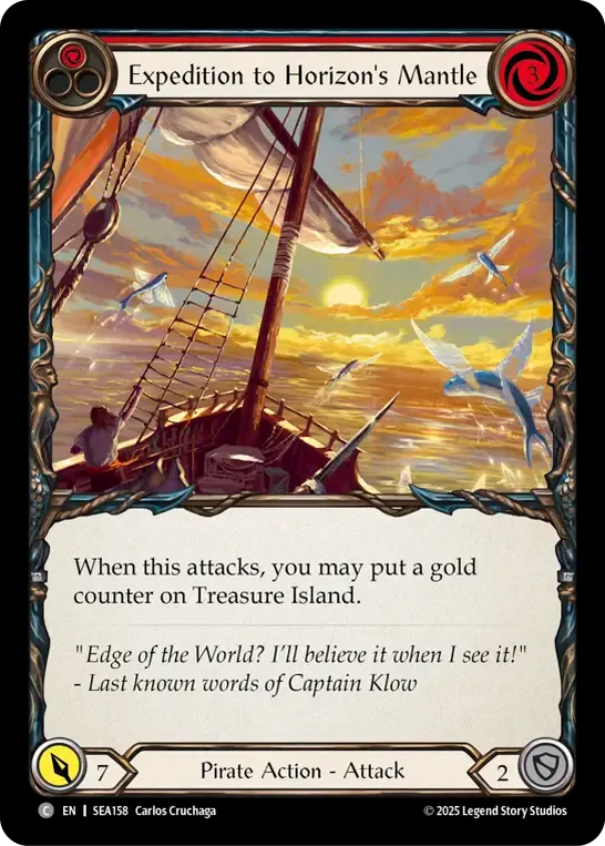 Expedition to Horizon's Mantle (Red) — High Seas — Flesh and Blood