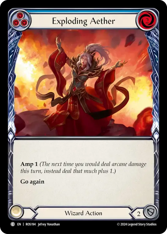 Exploding Aether (Blue) from Rosetta - Flesh and Blood