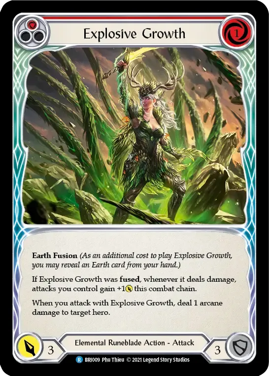 Explosive Growth (Red) — Briar - Blitz Deck — Flesh and Blood