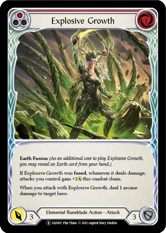 Explosive Growth (Red) — Tales of Aria - Unlimited — Flesh and Blood