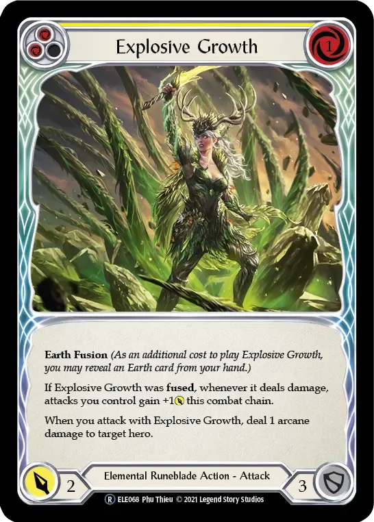 Explosive Growth (Yellow) — Tales of Aria - Unlimited — Flesh and Blood