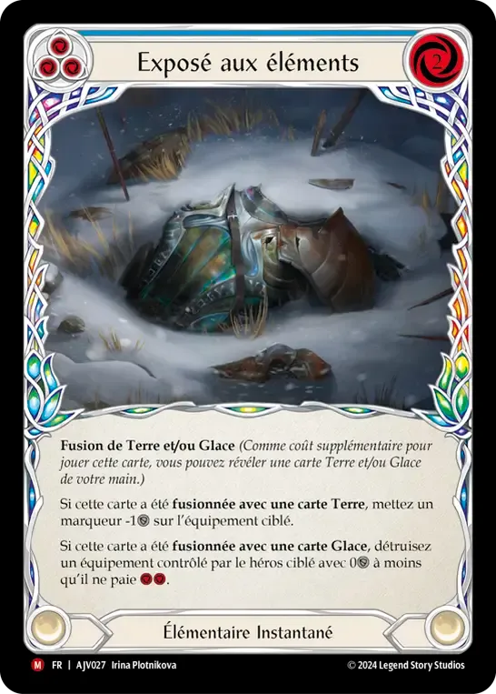 Exposé aux éléments — Armory Deck Origins - Jarl Vetreiði — Flesh and Blood