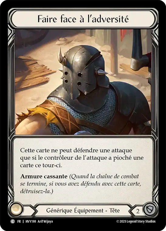 Faire face à l’adversité from Heavy Hitters - Flesh and Blood