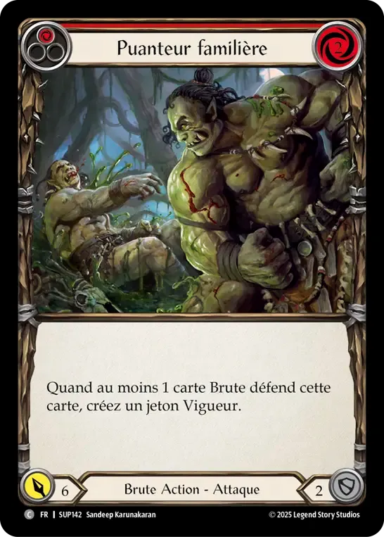Puanteur familière — Super Slam — Flesh and Blood