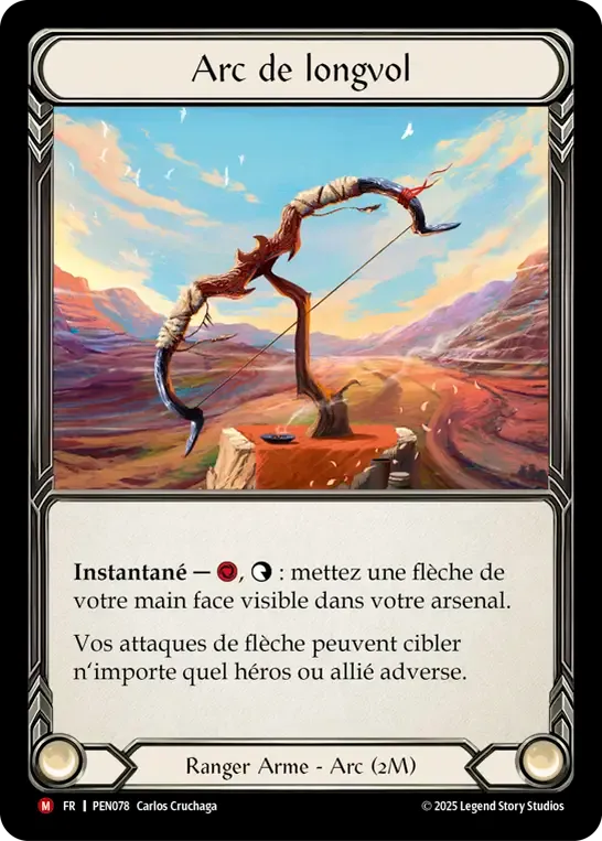 Farflight Longbow — Compendium of Rathe — Flesh and Blood
