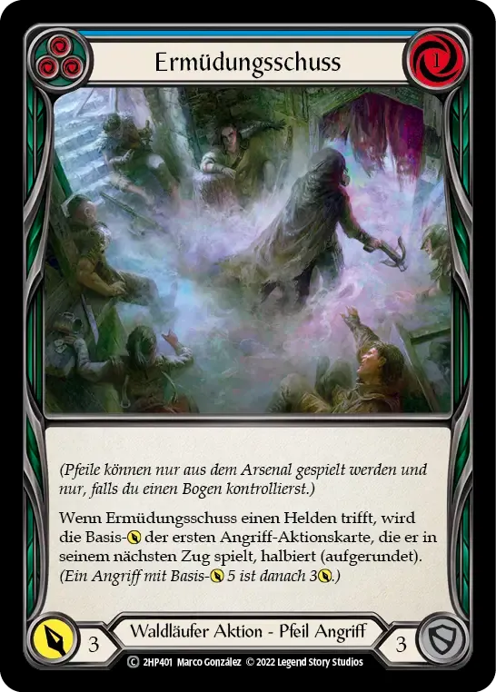 Fatigue Shot (Blue) — History Pack 2 - Black Label — Flesh and Blood