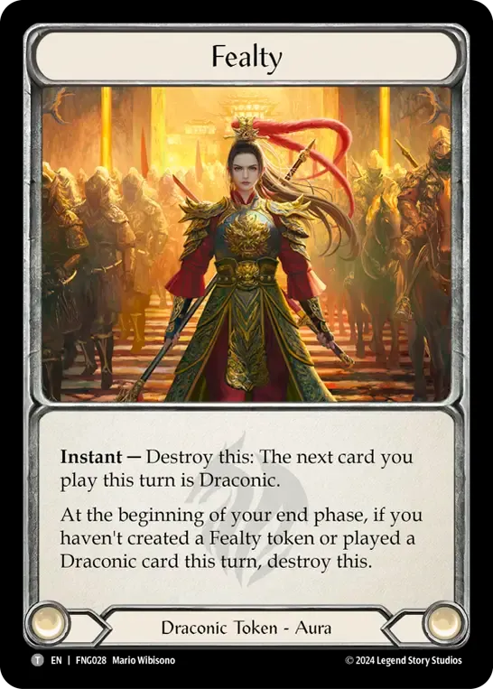Fealty — The Hunted Blitz Deck - Fang — Flesh and Blood