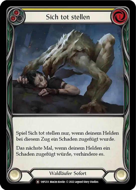 Feign Death from History Pack 1 - Black Label - Flesh and Blood