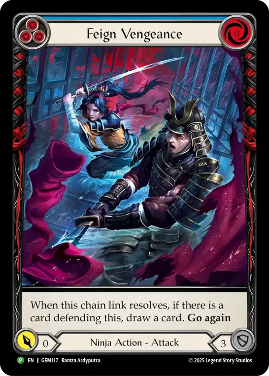 Feign Vengeance — GEM - Pack 4 — Flesh and Blood