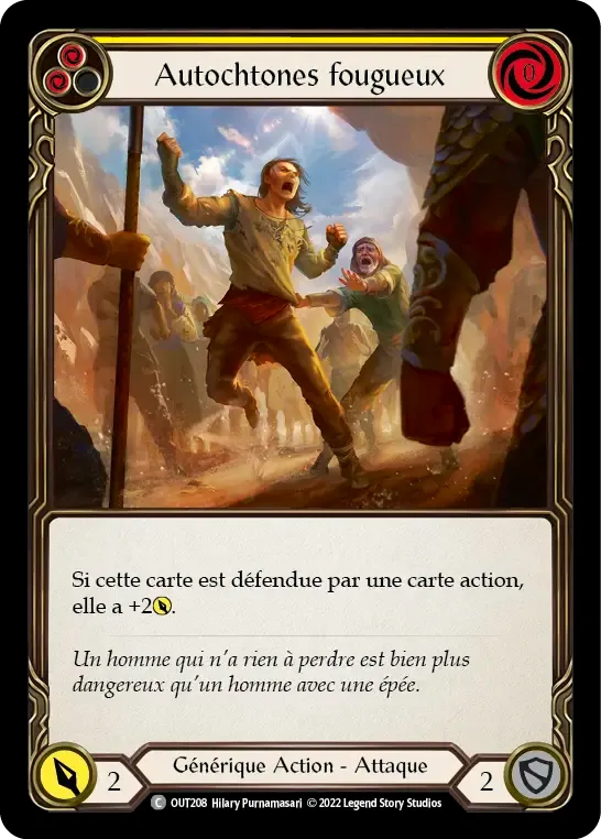 Autochtones fougueux from Outsiders - Flesh and Blood
