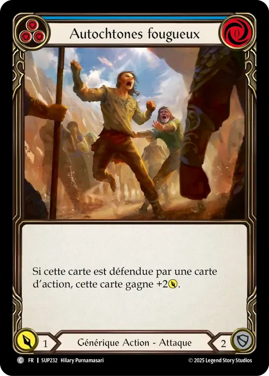 Autochtones fougueux — Super Slam — Flesh and Blood