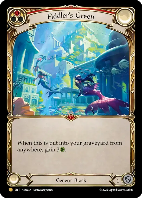 Fiddler's Green (Red) from Compendium of Rathe - Antiquity Pack - Flesh and Blood