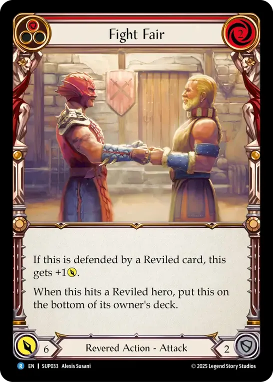 Fight Fair (Red) — Super Slam — Flesh and Blood