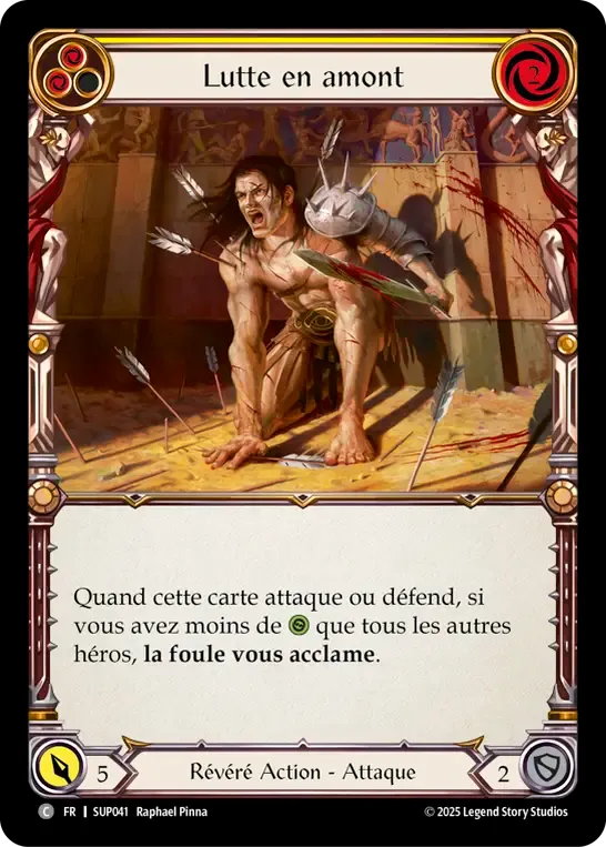 Lutte en amont — Super Slam — Flesh and Blood
