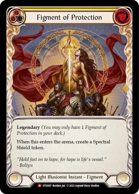 Figment of Protection — Dusk till Dawn — Flesh and Blood