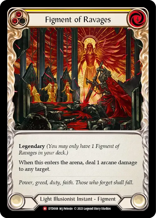 Figment of Ravages — Dusk till Dawn — Flesh and Blood