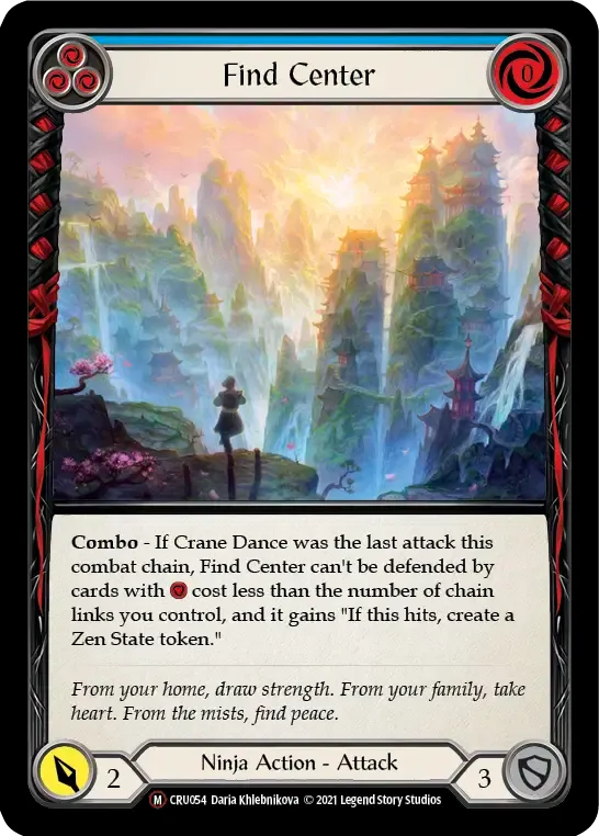 Find Center — Crucible of War - Unlimited — Flesh and Blood