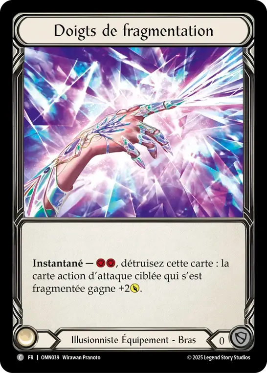 Doigts de fragmentation — Omens of the Third Age — Flesh and Blood
