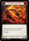 Product image for Fire Tenet: Strike First (Red)