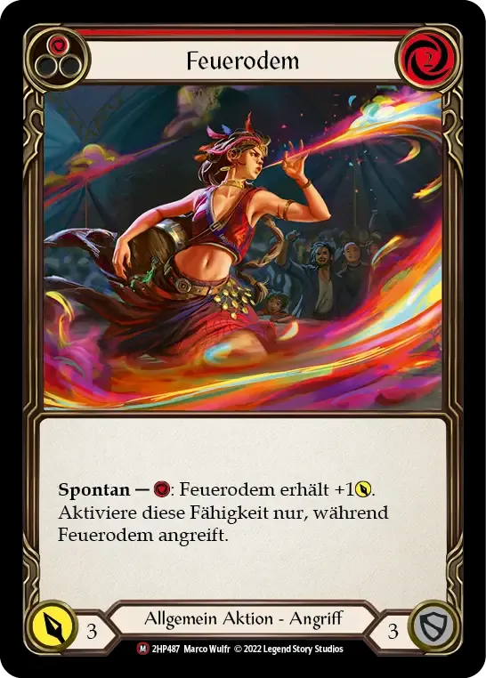 Firebreathing from History Pack 2 - Black Label - Flesh and Blood