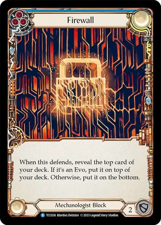 Firewall (Blue) — Round the Table: TCC x LSS — Flesh and Blood