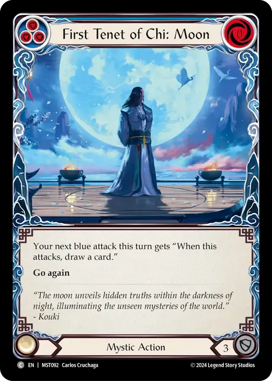 Premier principe chi : lune — Part the Mistveil — Flesh and Blood
