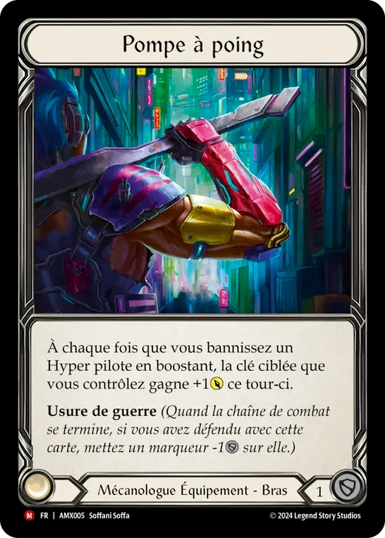 Pompe à poing — Armory Deck - Maxx 'The Hype' Nitro — Flesh and Blood
