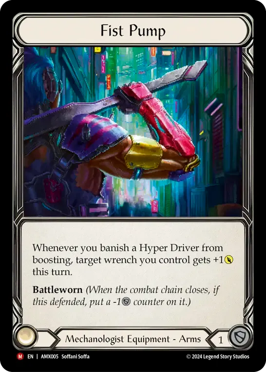 Fist Pump — Armory Deck - Maxx 'The Hype' Nitro — Flesh and Blood