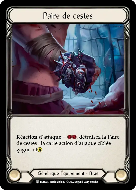 Paire de cestes — Benji - Blitz Deck — Flesh and Blood