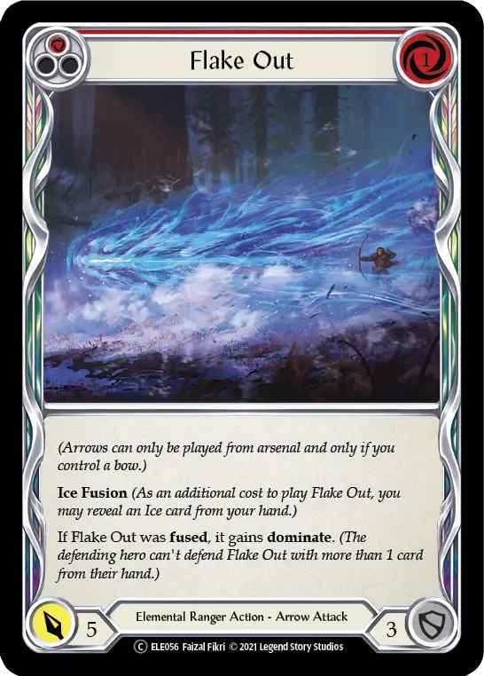 Flake Out (Red) — Tales of Aria - Unlimited — Flesh and Blood