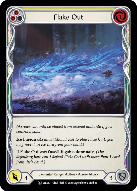 Flake Out (Yellow) — Tales of Aria - Unlimited — Flesh and Blood