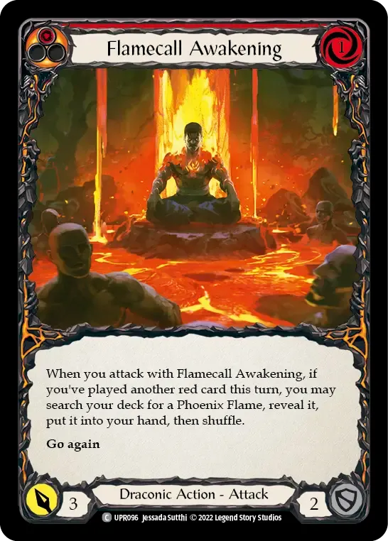 Flamecall Awakening (Red) — Uprising — Flesh and Blood