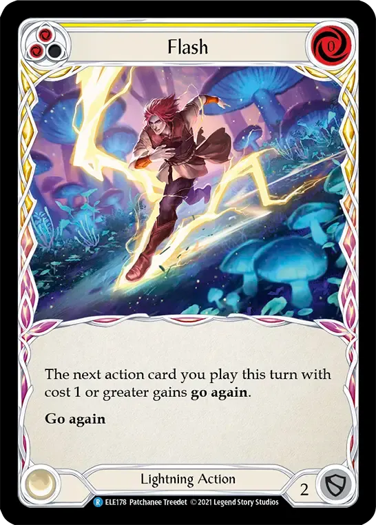 Flash (Yellow) from Tales of Aria - Flesh and Blood