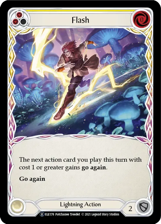 Flash (Yellow) — Tales of Aria - Unlimited — Flesh and Blood