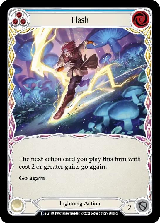 Flash (Blue) — Tales of Aria - Unlimited — Flesh and Blood