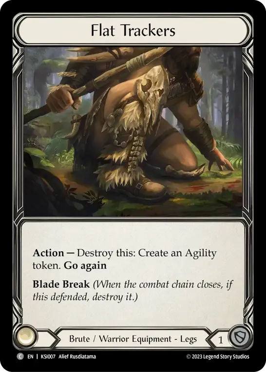 Flat Trackers — Kassai - Heavy Hitters Blitz Deck — Flesh and Blood