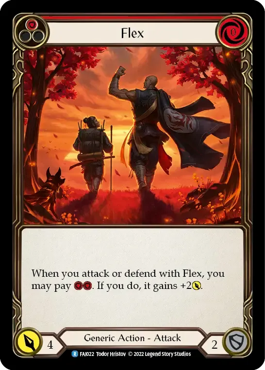 Flex (Red) — Fai - Blitz Deck — Flesh and Blood