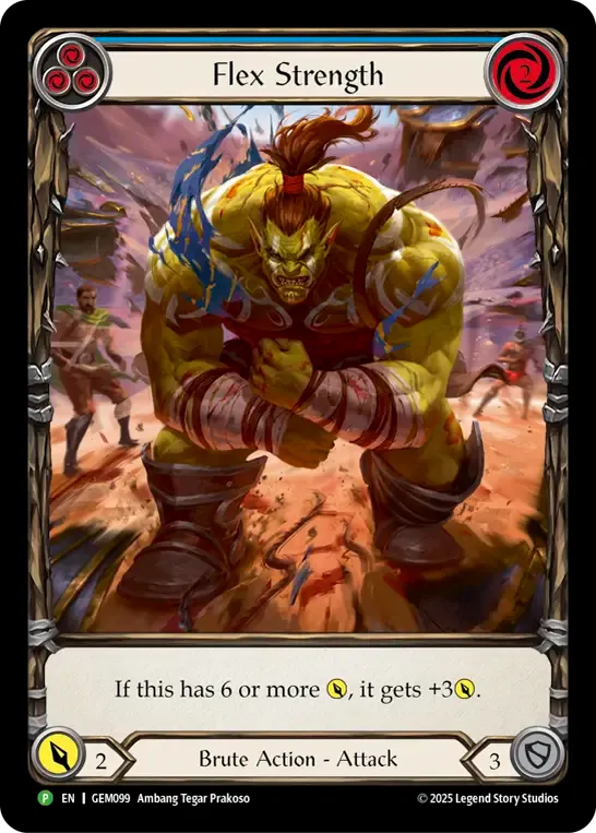 Flex Strength — GEM - Pack 3 — Flesh and Blood