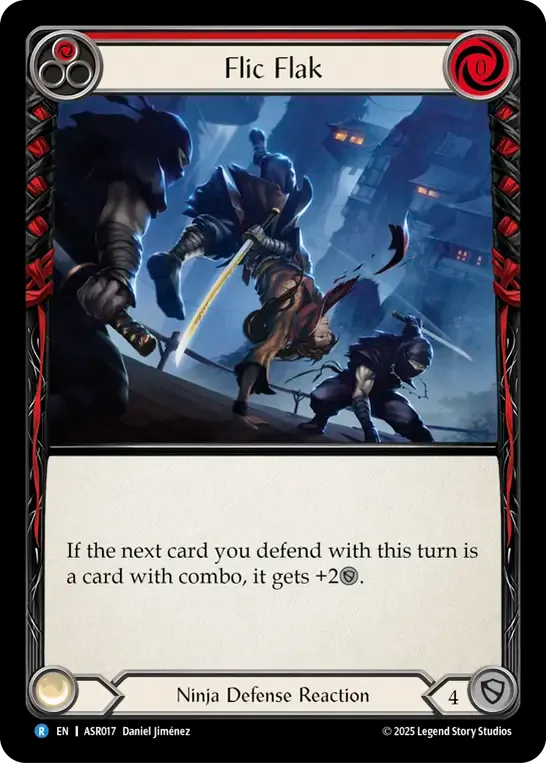 Flic Flak (Red) — Armory Deck - Ira, Scarlet Revenger — Flesh and Blood