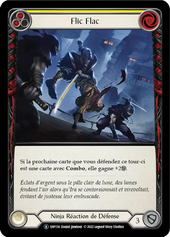 Flic Flac from History Pack 1 - Black Label - Flesh and Blood