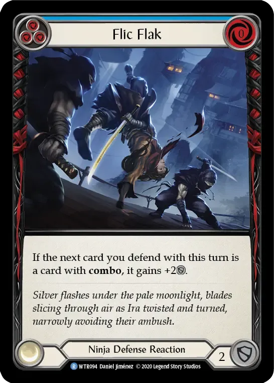 Flic Flak (Blue) — Welcome to Rathe - Unlimited — Flesh and Blood