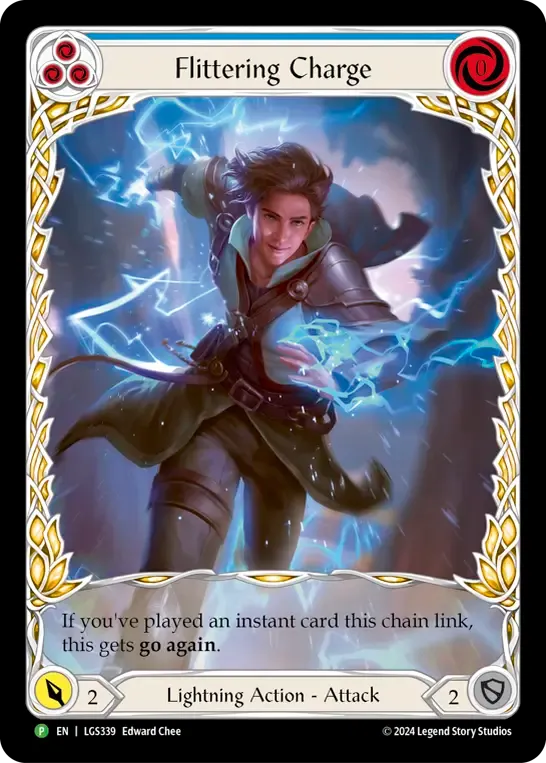 Flittering Charge — Flesh and Blood: Promo Cards — Flesh and Blood
