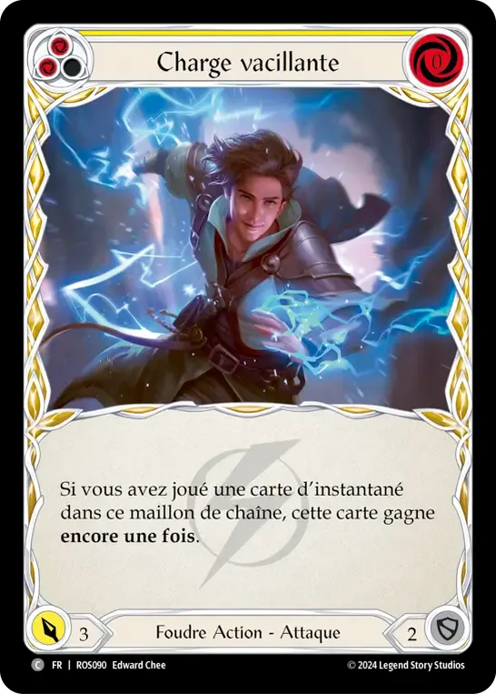 Charge vacillante — Rosetta — Flesh and Blood
