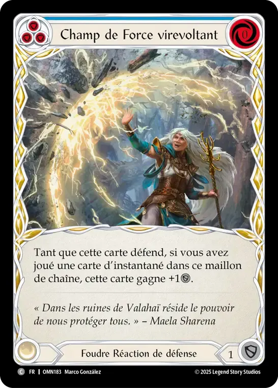 Champ de Force virevoltant — Omens of the Third Age — Flesh and Blood