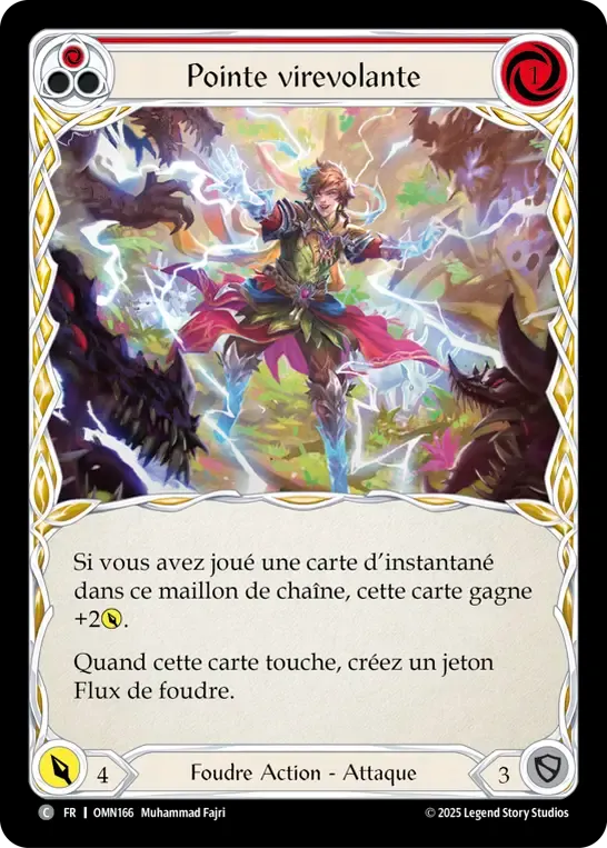 Pointe virevolante — Omens of the Third Age — Flesh and Blood