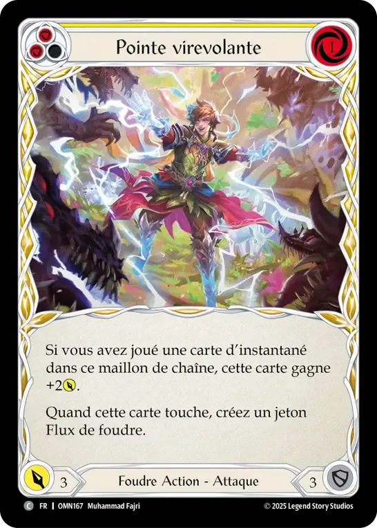 Pointe virevolante — Omens of the Third Age — Flesh and Blood