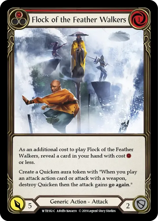 Flock of the Feather Walkers (Red) — Welcome to Rathe — Flesh and Blood