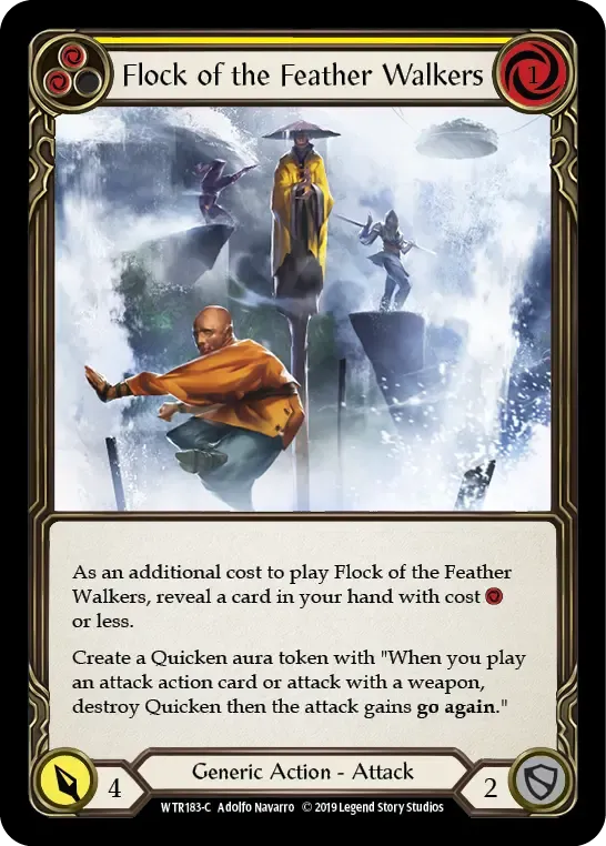 Flock of the Feather Walkers (Yellow) — Welcome to Rathe — Flesh and Blood