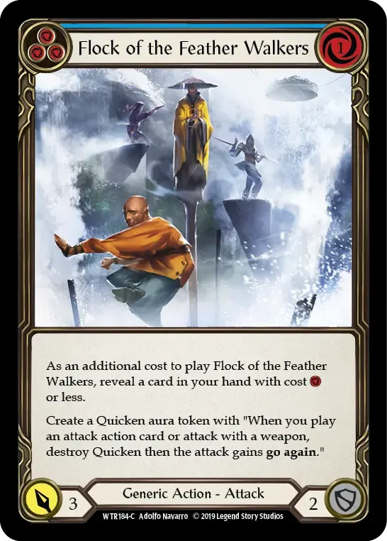 Flock of the Feather Walkers (Blue) — Welcome to Rathe — Flesh and Blood