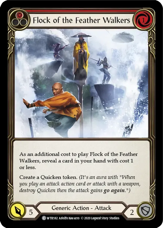 Flock of the Feather Walkers (Red) — Welcome to Rathe - Unlimited — Flesh and Blood
